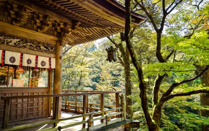 Japan Tempel - altes - Haus - Japan-Kultur- Traditionell